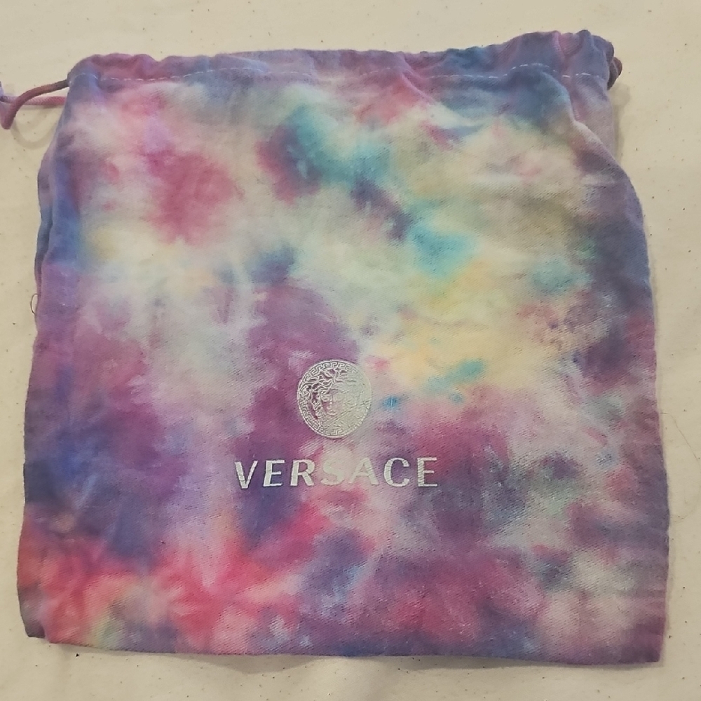 Versace Tie-Dye Drawstring Bag